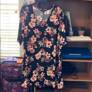Floral summer dress